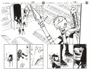 Illuminati #4 p.16-17 by Shawn Crystal