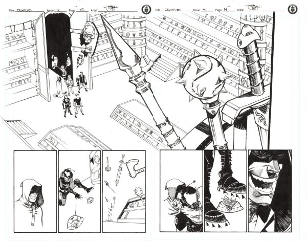 Illuminati #4 p.16-17 by Shawn Crystal