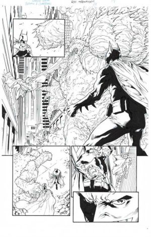 Batman and Superman #28 p.14 by Wade von Grawbadger