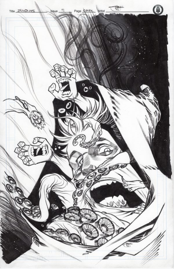 Illuminati #7 Cover by Shawn Crystal