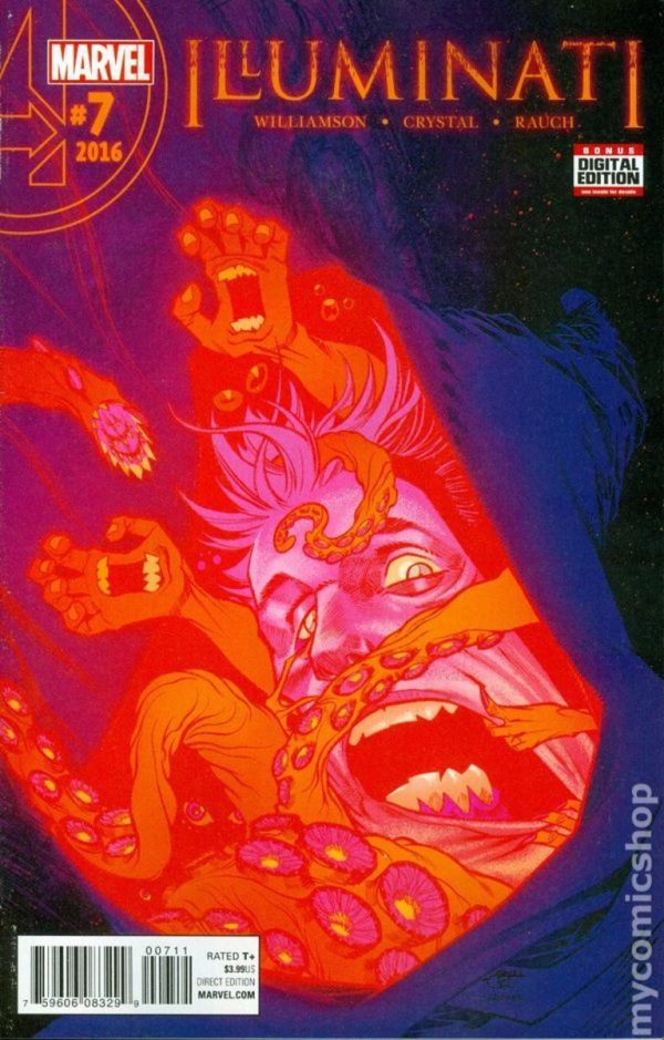 Illuminati #7 Cover by Shawn Crystal - Image 2