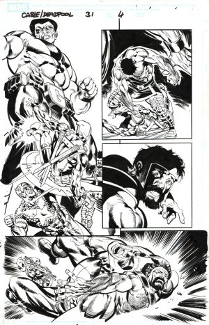 Cable/Deadpool #31 p.04 by Klaus Janson