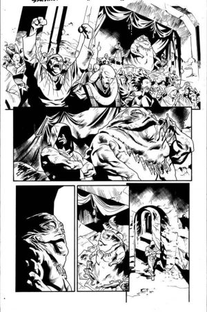 Star Wars #11 p.16 by Wade von Grawbadger