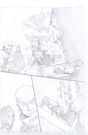 Conan #4 p.18 by Cary Nord