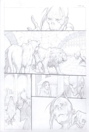 Conan #4 p.22 by Cary Nord