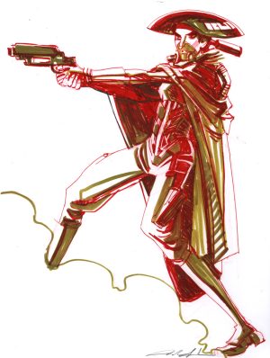 Red Pirate by Mindy Lee