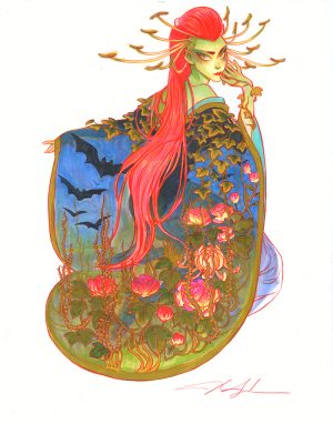 Extravagant Poison Ivy by Mindy Lee