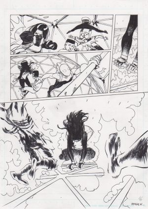 Spider-Gwen #7 p.16 by Bengal