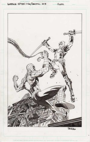 Amazing Spiderman/Deadpool #7 Cover by Dan Panosian