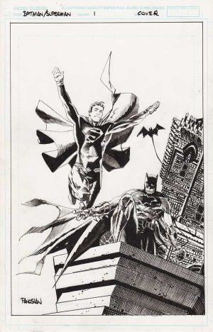 Batman/Superman #1 Cover by Dan Panosian