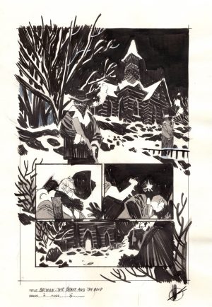 Batman: Brave and the Bold #7 Page 6 Prelim by Matteo Scalera