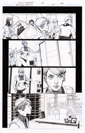 Batman Beyond #25 p.36 by Cully Hamner