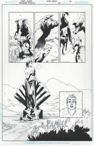 Wonder Woman #60 p.19 by Cary Nord