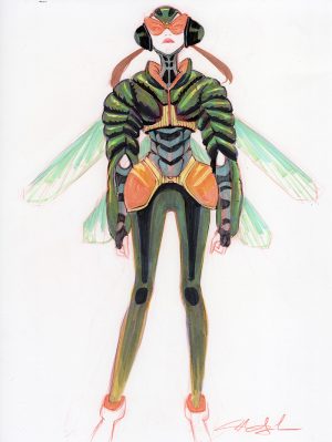 Wasp Woman by Mindy Lee