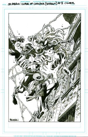 Scream: Curse of Carnage Variant #3 by Dan Panosian