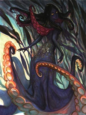Octopuss Queen by Mindy Lee