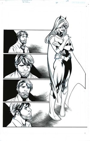 Batgirl #50 p.17 by Wade von Grawbadger