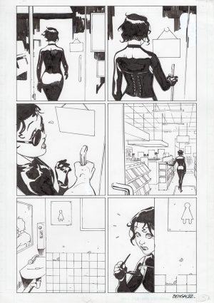 Catwoman #43 p.05 by Bengal