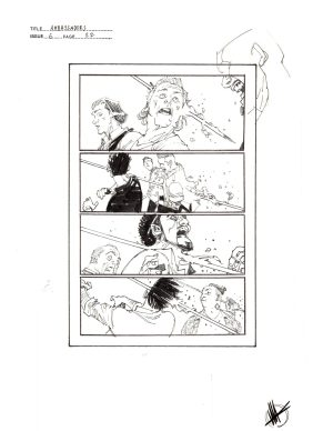 The Ambassadors #6 Prelim p.22 by Matteo Scalera