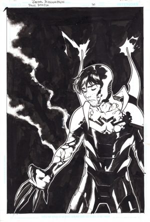 Blue Beetle #36 Cover by Rafael Albuquerque