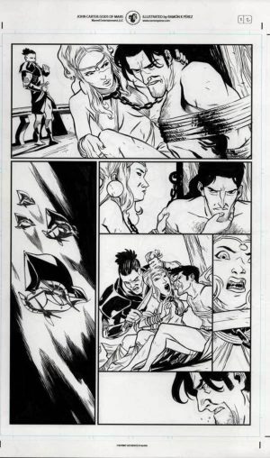 John Carter: The Gods of Mars #1 p.02 by Ramon Perez
