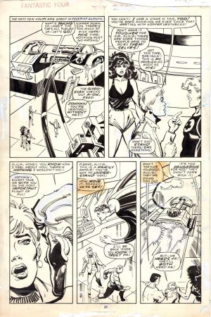 Fantastic Four #296 p.21 by J Buscema & Janson
