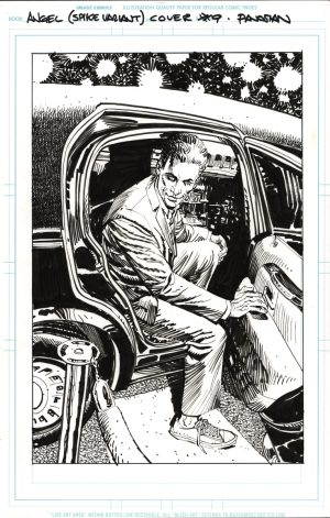 Angel #9 Cover (Spike Variant) by Dan Panosian
