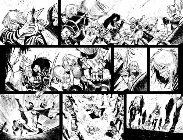 Outcast #6 p.6-7 by Matteo Scalera