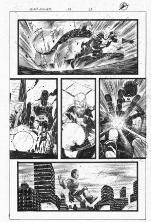 Secret Avengers Issue 37 Page 13 by Matteo Scalera