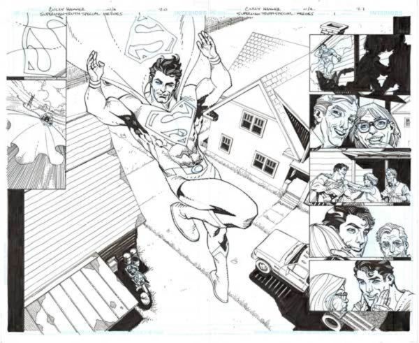 Superman Truth Special #1 p.20-21 by Cully Hamner
