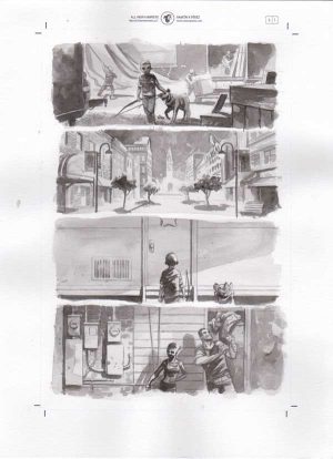 All-New Hawkeye #5 p.01 by Ramon Perez