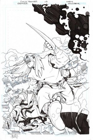 Strayer #1 Var Cover by Cully Hamner