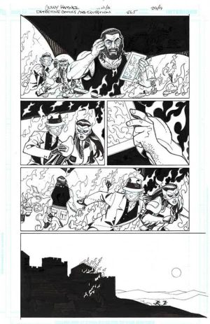 Detective Comics: The Question #865 Page 9 by Cully Hamner