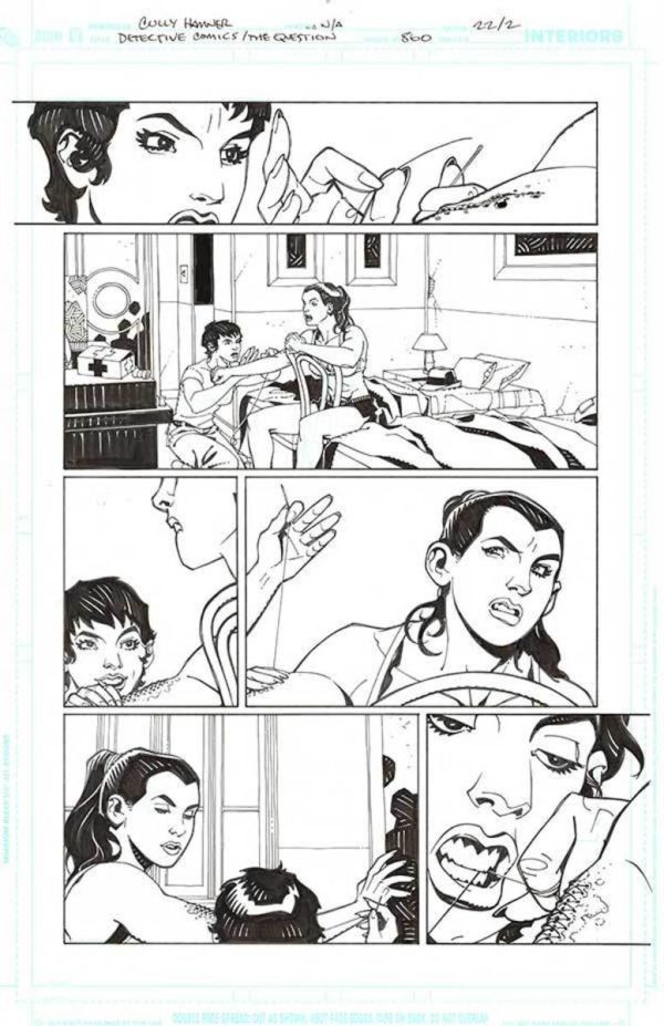 Detective Comics #860 page 2 by Cully Hamner