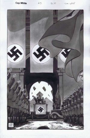 Captian America White #3 Page 20 by Tim Sale