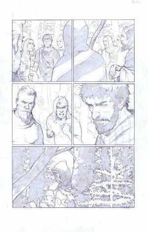Eternal Warrior #1 p.14 by Cary Nord