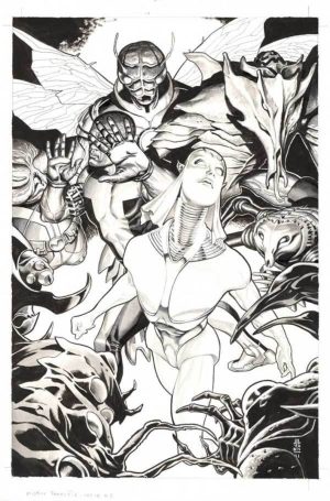 Mr. Terrific #5 Cover by JG Jones