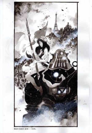 Black Science #35 Cover by Matteo Scalera