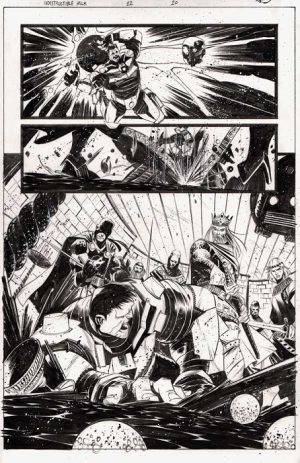 Indestructible Hulk #12 p.20 by Matteo Scalera