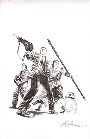 Star Wars Unused Cover by Rafael Albuquerque
