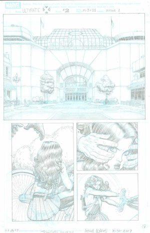 Ultimate X #2 p.07 by Arthur Adams