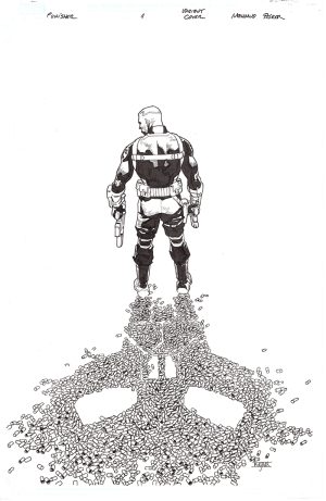 Punisher #1 Cover by Mahmud Asrar
