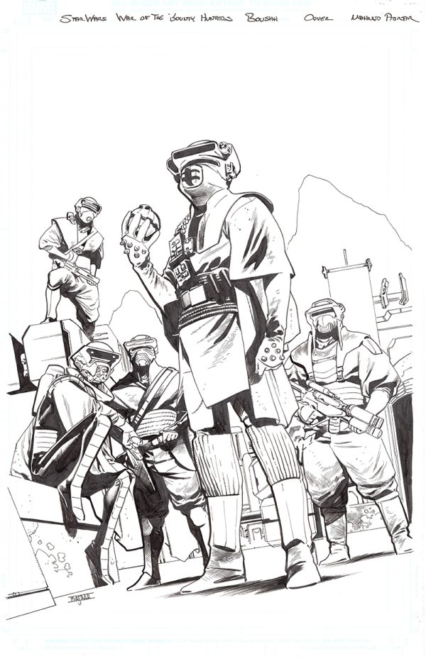 Star Wars: War of the Bounty Hunters - Boushh #1 by Mahmud Asrar