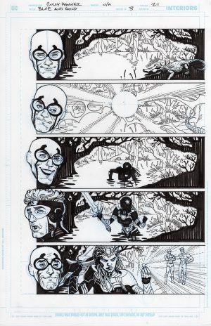 Blue and Gold #3 Page 21 by Cully Hamner