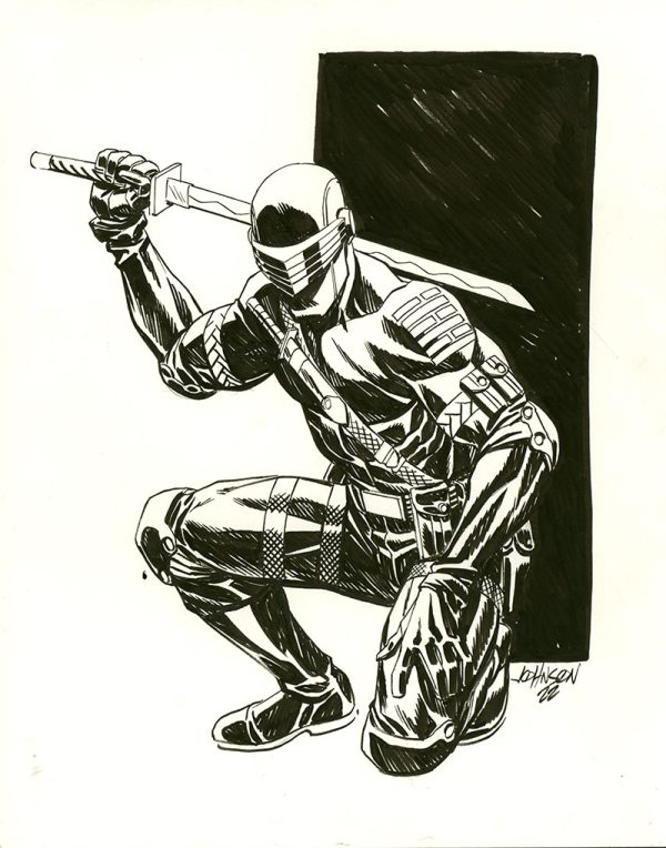 Commission by Dave Johnson (Baltimore Comic Con and Mail Away) - Image 3