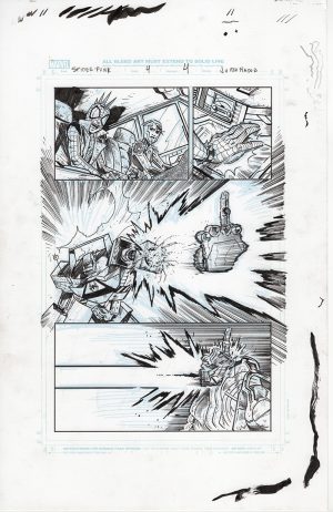 Spider-Punk: Arms Race Issue 4 p.4 by Justin Mason