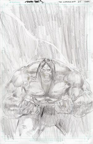 The Incredible Hulk #15 Cover by Rod Reis