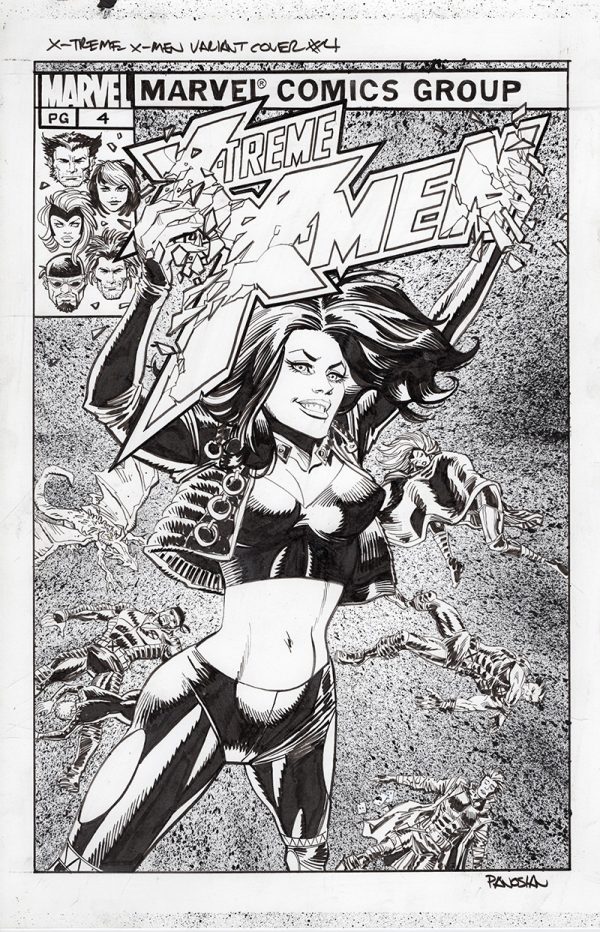 X-Treme X-Men #4 by Dan Panosion