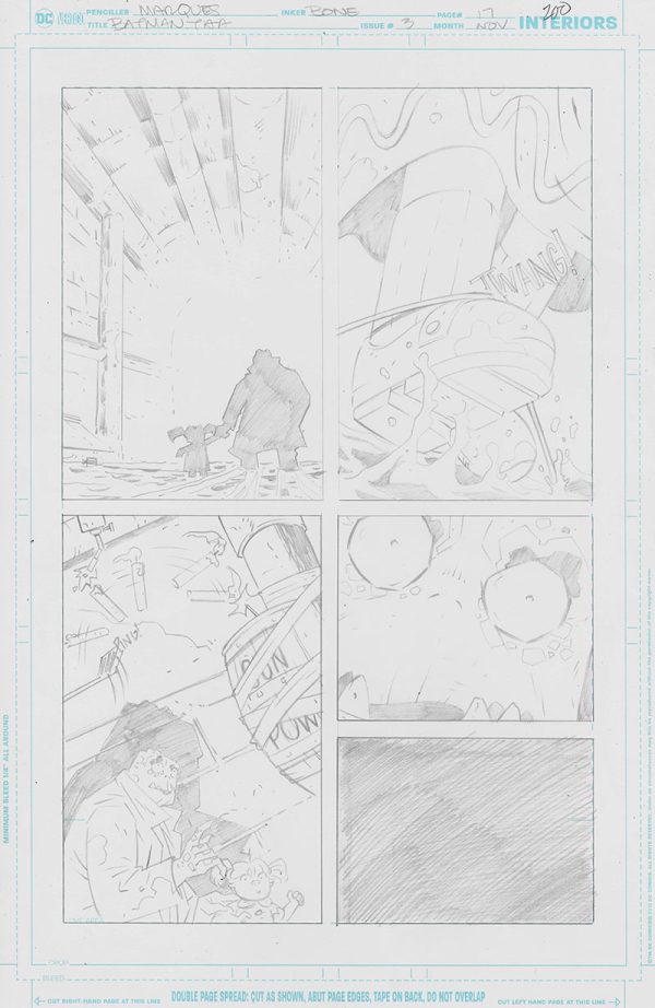 Batman: Audio Adventures #3 Page 17 by Anthony Marques