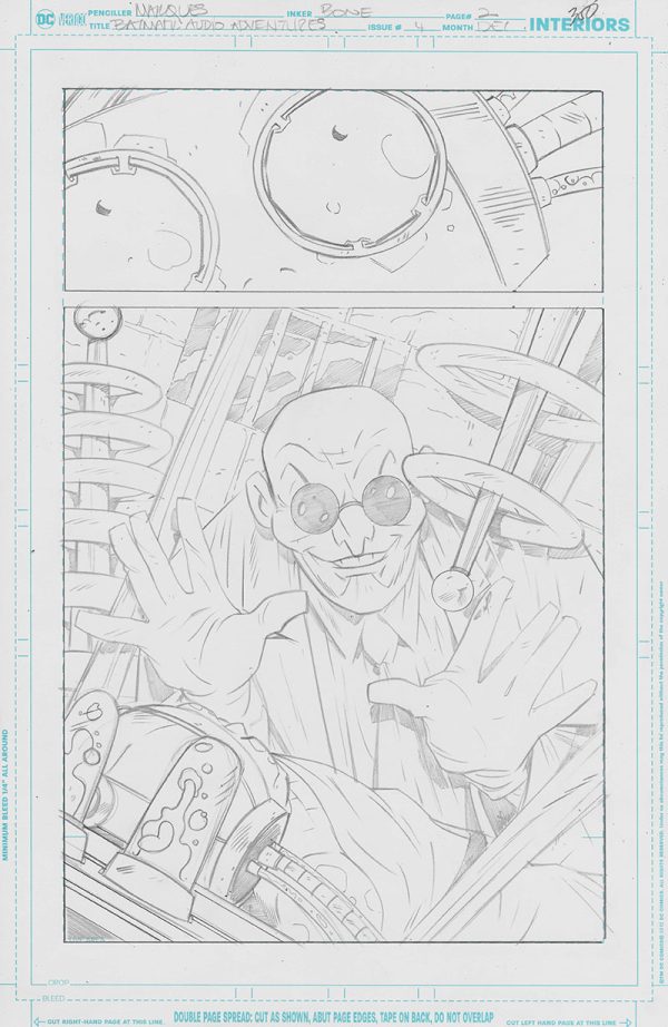 Batman: Audio Adventures #4 Page 2 by Anthony Marques